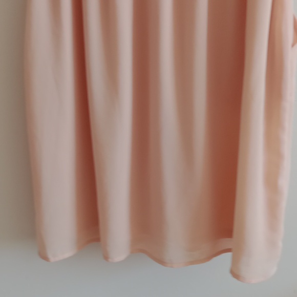 Vintage Peach Chiffon Summer Dress - Picture 9 of 10
